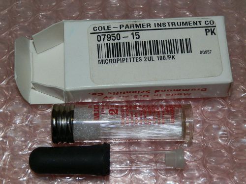 Cole Palmer Micropipettes - Package of 100 - 2ul