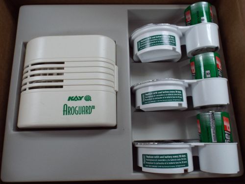 Lot of 11 kits expired kay aroguard odor neutralizer system starter kits nib for sale