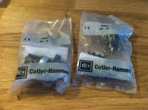 LOT OF (2) EATON CUTLER-HAMMER E22VG1 SER A3 LEVER SELECTOR SWITCHES