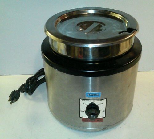 COMMERCIAL Food Equipment NEMCO 7QT Counter Top Round Warmer 550W 6100 Soup NSF