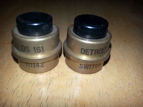Two Used Detroit Switch DS-161 Push Button Switches