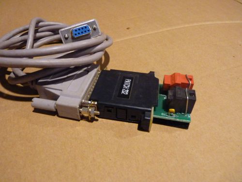 Serial 232 to fiber optic converter