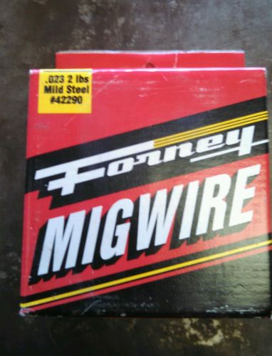 42290 forney .023 mild steel mig wire 2lb roll