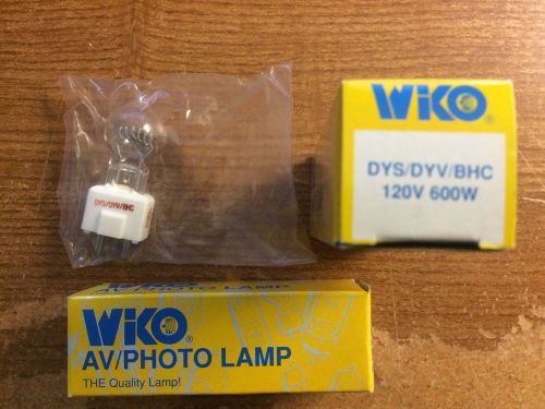 Wiko Photo Projector Lamp Bulb DYS DYV BHC 600W 120V NIB