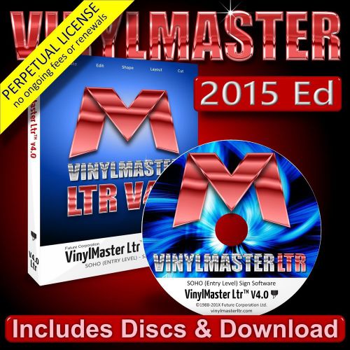 Vinylmaster ltr v4 the best home, craft &amp; hobby software for vinyl/card cutting for sale
