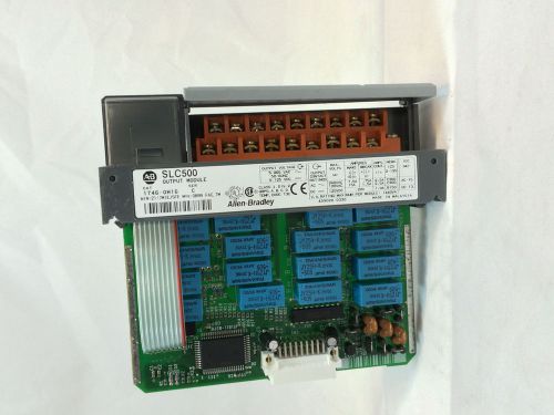 Allen Bradley SLC500 1746-OW16 Ser C Output Module