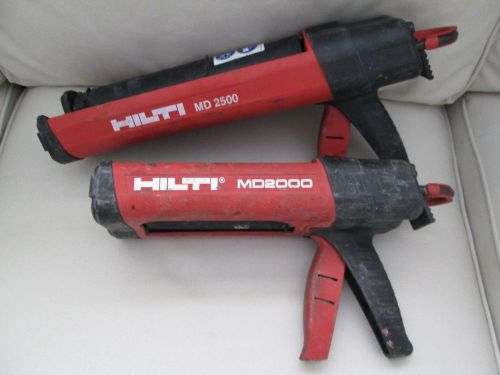 Hilti MD2500 &amp; MD2000 Adhesive Epoxy Dispenser Guns