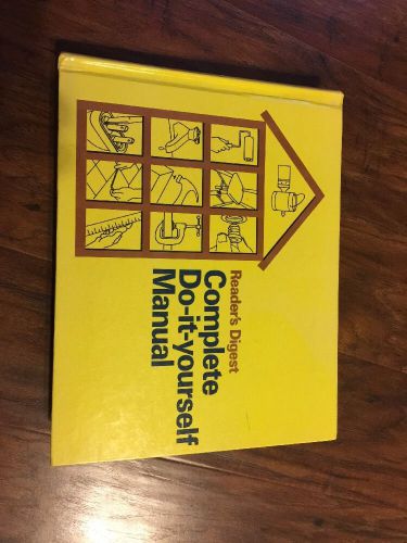 1977 readers digest complete do it yourself manual