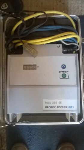 GEORGE FISCHER  GF  MSA 250 SE ELECTROFUSION PLASTIC WELDER