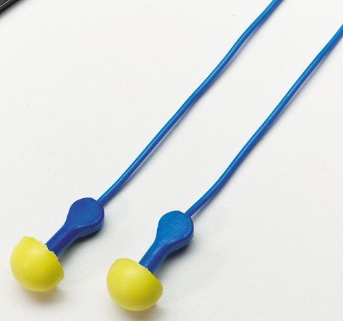 3m e-a-r express pod plugs corded earplugs  hearing conservation blue grips 311- for sale