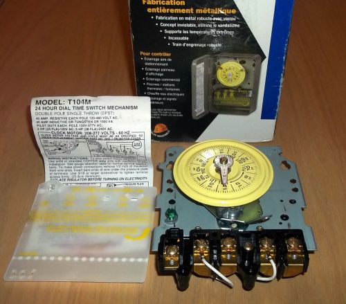 Intermatic t104m 240 volt swimming pool pump timer mech for sale