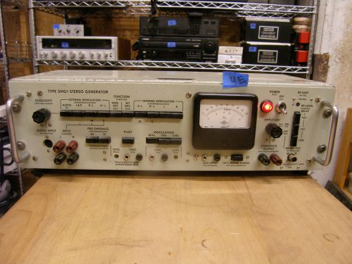RadioMeter Copenhagen SMG1 Stereo Generator Nice Condition Powers On
