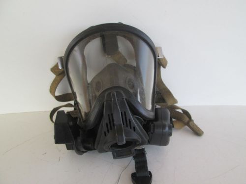 MSA MMR Ultra Elite FireHawk SCBA Full Face mask HUD / Voice Amplifier MED #18