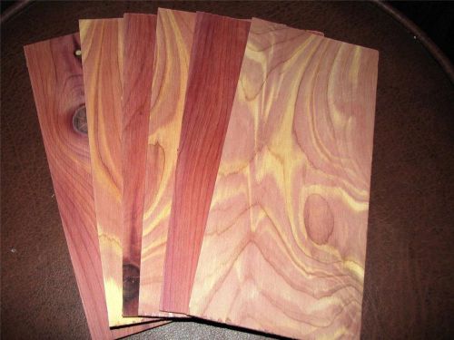 5 Pack Aromatic Red Cedar @ 24 x 5-6 x 1/4 thin  craft wood scroll (#B36)