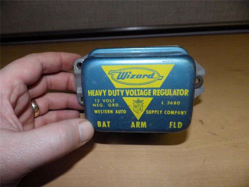 Heavy Duty Voltage Regulator WIZARD 12 Volt From Western Auto Supply L360