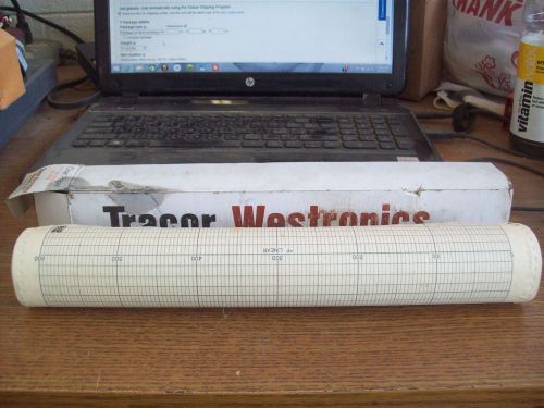 NEW TRACOR WESTRONICS CHART RECORDER  PAPER CT-113593-00