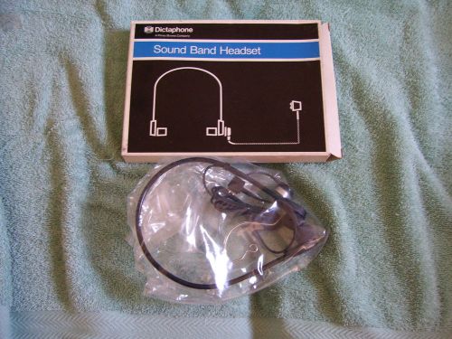 NEW! Orig Box NIB Dictaphone Sound Band Headset Part No.142900 SEE PHOTOS!