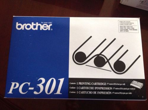 2- Brother PC-301 Fax Printing a Cartridge