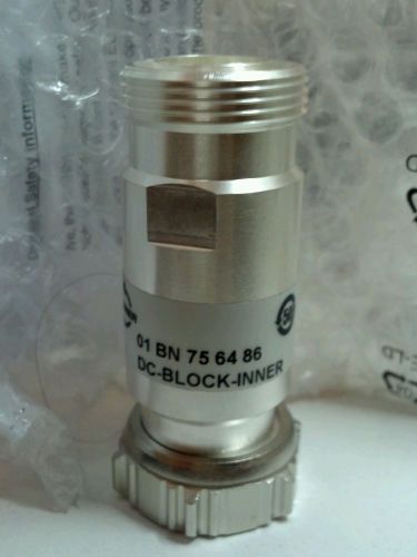 spinner DC BLOCK INNER 01 BN 75 64 86 7-16 Stecker-Kuppler 7-16 Plug-Socket