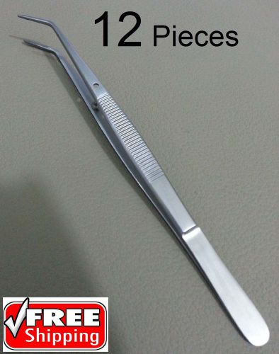 London College Tweezers Dental Implant Tweezers 12 pcs Made of German Steel