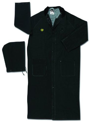 2-pc 60&#034; raincoat, black, 2xl for sale