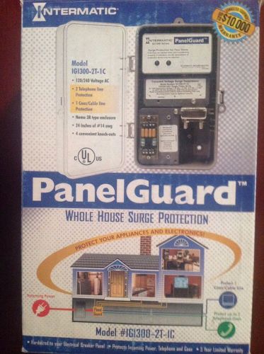 Intermatic panel guard surge protection igi300 2t 1c for sale