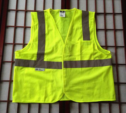 Radians Unisex Yellow Safety Vest Size L