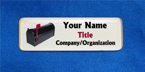 Mailbox Custom Personalized Name Tag Badge ID Postal Carrier Worker Mailorder