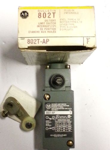 AB Allen Bradley 802T-AP Plug-in Limit Switch Oiltight Series F