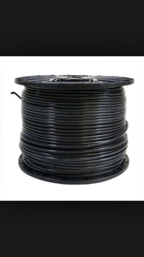 12 THHN THWN MTW stranded copper wire 500&#039; NEW Black