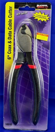 NEW Platinum Tools 10510 6&#034; Coaxial and Date Cable Cutter BTP Series