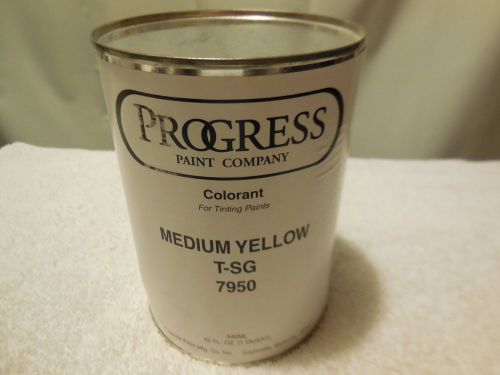 Progress colorant for tinting paints 7900 axx exterior yellow 1 qt/harbil nsc-50 for sale