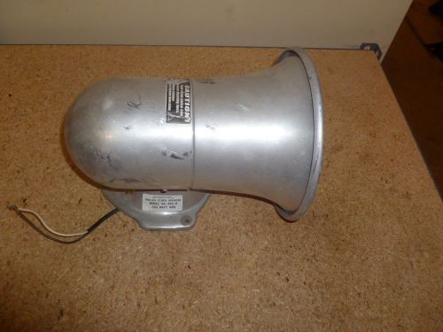 Vintage Whelen SA-390-R 100 Watt Siren Speaker a