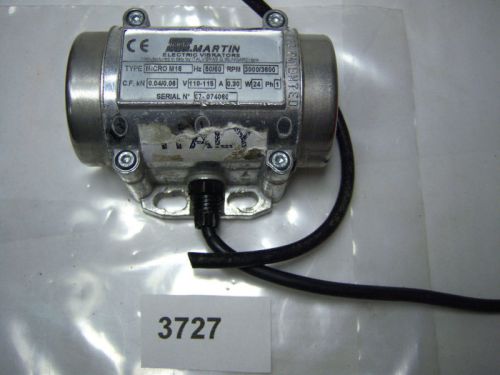 (3727) martin ital vibras motor micro m-16 110-115 v single ph for sale