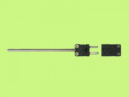 Thermocouple J Type Probe 100mm (4&#034;) with M/F Connector