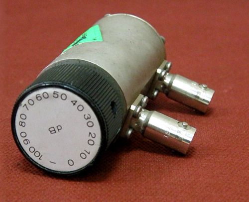 Adjustable Attenuator Telonic Berkley 8120A  0-100 dB 50 Ohm