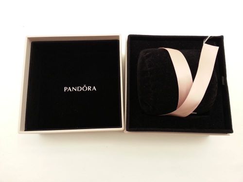 Light Pink Pandora Watch or Bracelet Gift Box 12 cm x 12cm x 11 cm