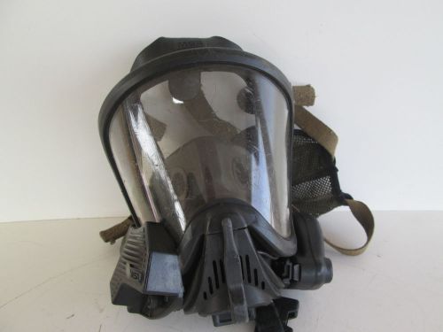 MSA MMR Ultra Elite FireHawk SCBA Full Face mask HUD / Voice Amplifier MED #12