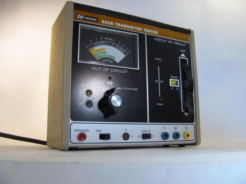 Dynascan B+K Precision 520B Transistor Tester