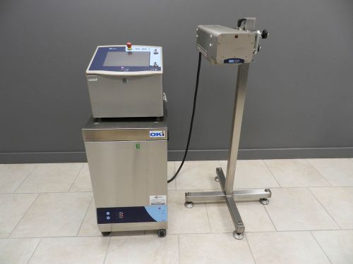 Imaje laser coder with fume extractor