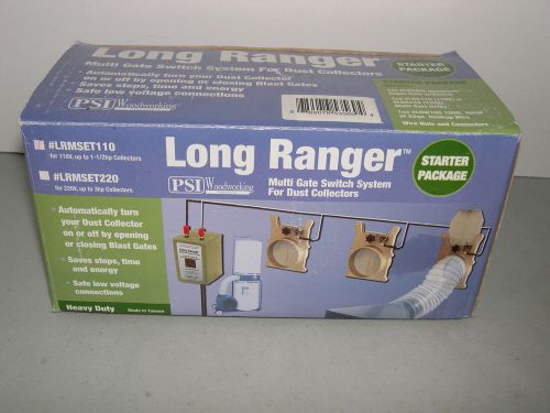 Long ranger lrmset110 multi blast gate switch system for dust collectors psi for sale