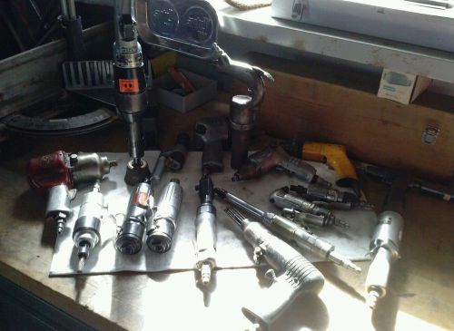 Huge lot pneumatic vintage working tools for sale