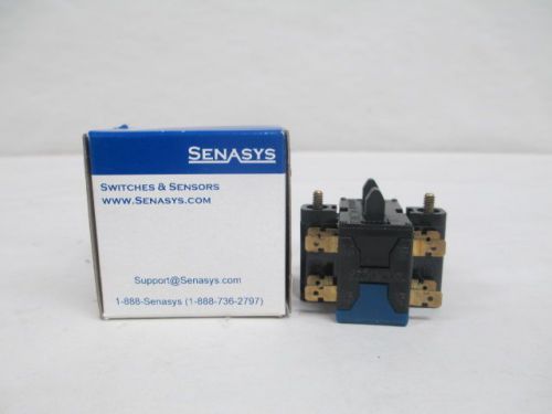 NEW SENASYS PTCL CONTACT BLOCK PLUNGER 4NO 4NC SWITCH 300V-AC D214850