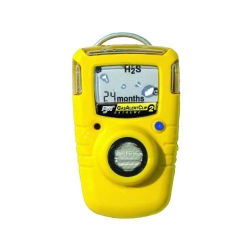 Bw ga24xt-h gasalertclip gas monitor extreme hydrogen sulfide (h2s) 24-month for sale