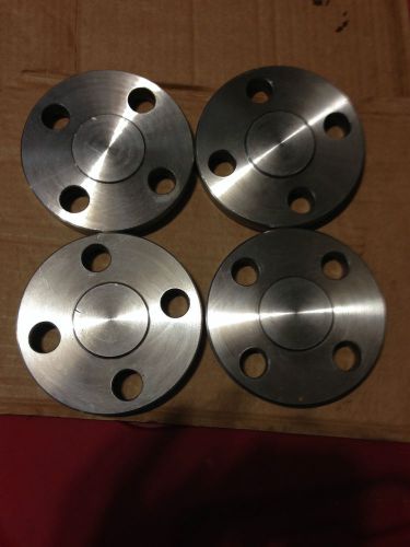 MAASS Flange Corp. Stainless Steel 304L 1&#034; Class 300 Blind Flange lot of 4
