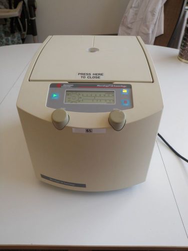 BECKMAN COULTER MICROFUGE 18 CENTRIFUGE - works for a little and turns off
