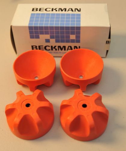 4 New Beckman Coulter Cushion 230 ml Tube Adapter For Use In Centrifuge Rotors
