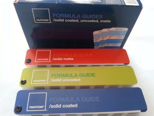 Pantone formula guides / solid coated, uncoated, matte