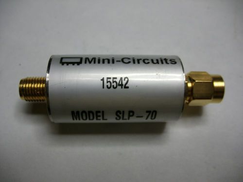 Mini-Circuits SLP-70  Low Pass Filter SMA male SMA female