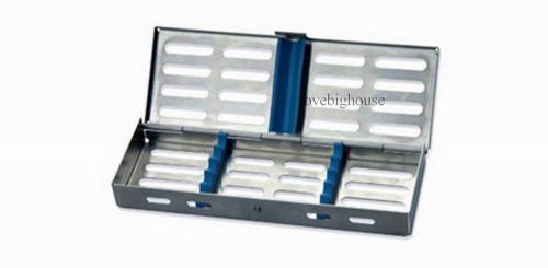 10pcs kangqiao dental sterilization tray box for 5 surgical instrument for sale